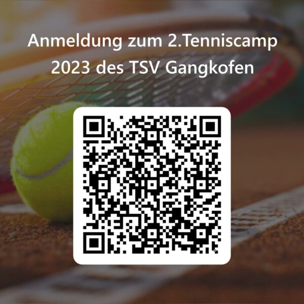 Tennis Camp 2023 TSV Gangkofen E V 